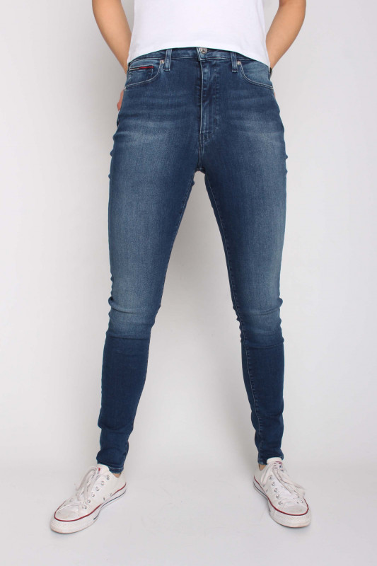 Tommy Hilfiger Damen Jeans - &quot;Sylvia HR super skinny new nic&quot;
