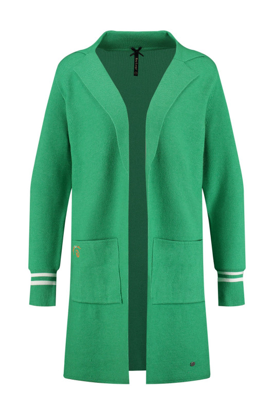 KEY LARGO Damen Cardigan - &quot;WKN COLLEGE jacket grass green&quot;
