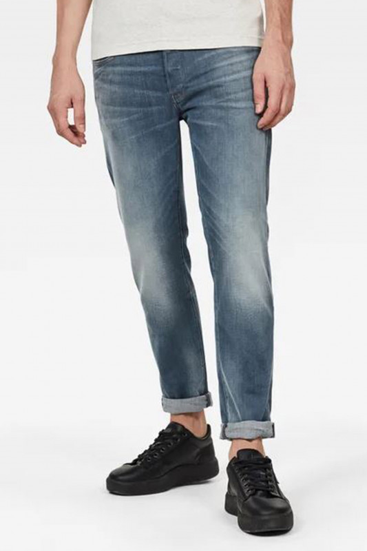 G-STAR RAW Herren Jeans - &quot;3301 Slim faded quarz&quot;