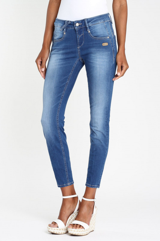 GANG Damen Jeans - &quot;Nele X-Cropped - Skinny Fit Jeans&quot;