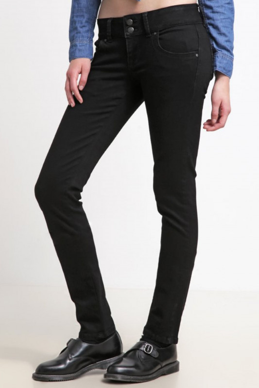 LTB Damen Jeans - &quot;Molly Denim Black To Black Wash&quot;