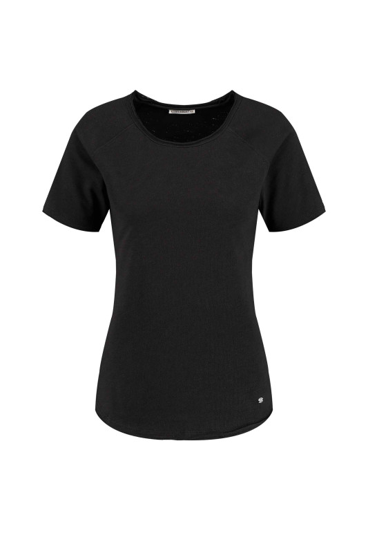 KEY LARGO Damen T-Shirt - &quot;WT SMART ROUND BLACK&quot;