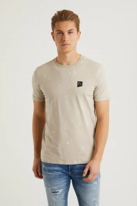 CHASIN&#039; Herren T-Shirt - &quot;Leon t-shirt short taupe&quot;