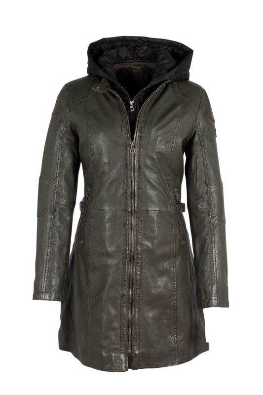 GIPSY Female-Lederjacke Marlis Coat black | Tayler Fashion | Übergangsjacken