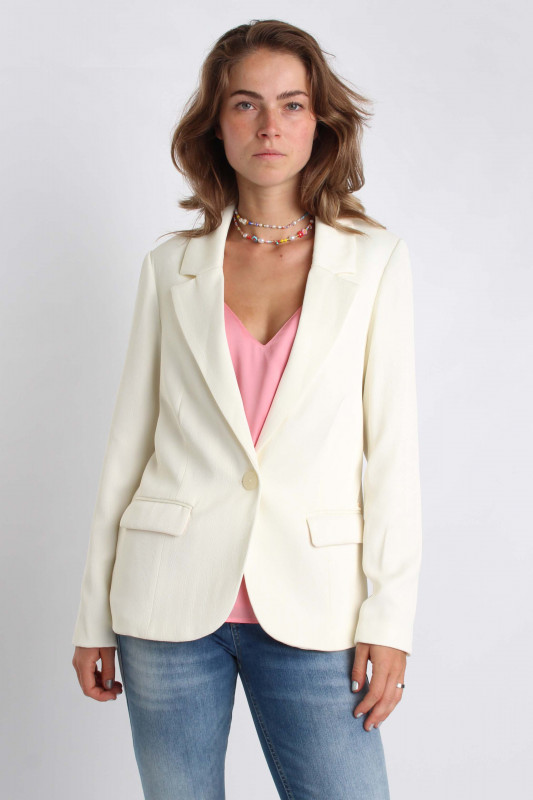 SCOTCH &amp; SODA Damen Jacke - &quot;Single tailored blazer off white&quot;
