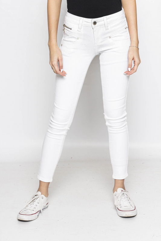 Freeman T. Porter Damen Jeans - &quot;ALEXA cropped white&quot;