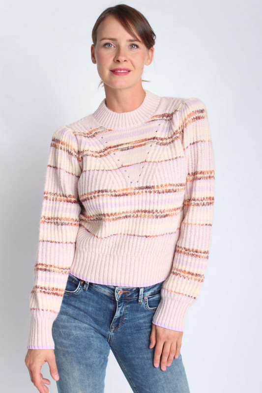 SCOTCH &amp; SODA Damen Pullover - &quot;Fuzzy sweater puffy sleeves Co&quot;