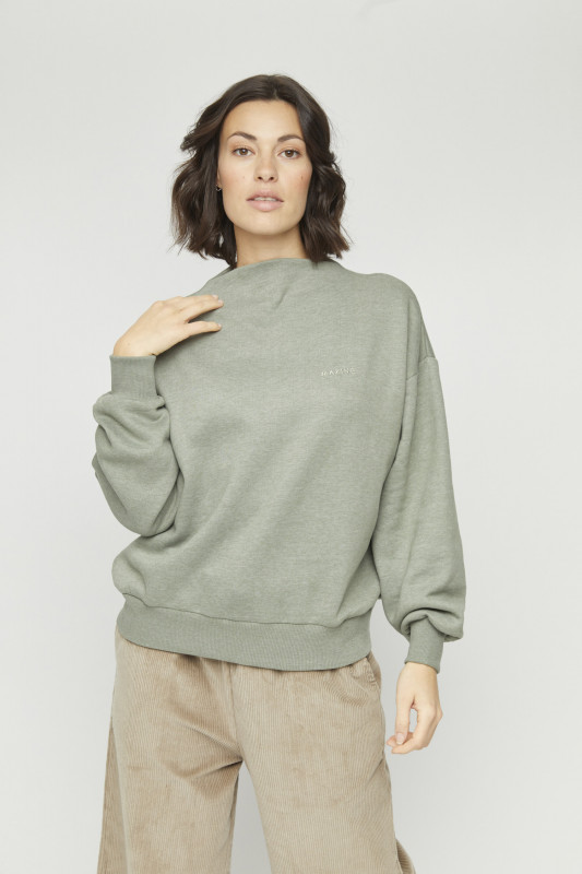 MAZINE Damen Sweatshirt - &quot;Mona Sweater sea green mel.&quot;
