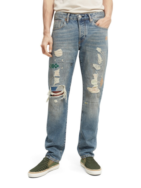 SCOTCH &amp; SODA Herren Jeans - &quot;Ralston slim jeans space race&quot;