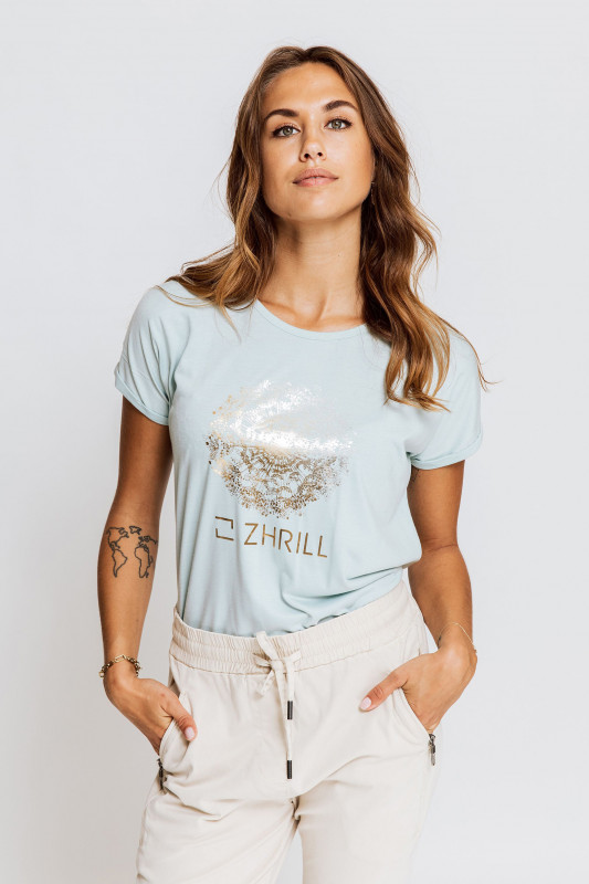 ZHRILL Damen T-Shirt - &quot;Kim light blue ZT122557&quot;