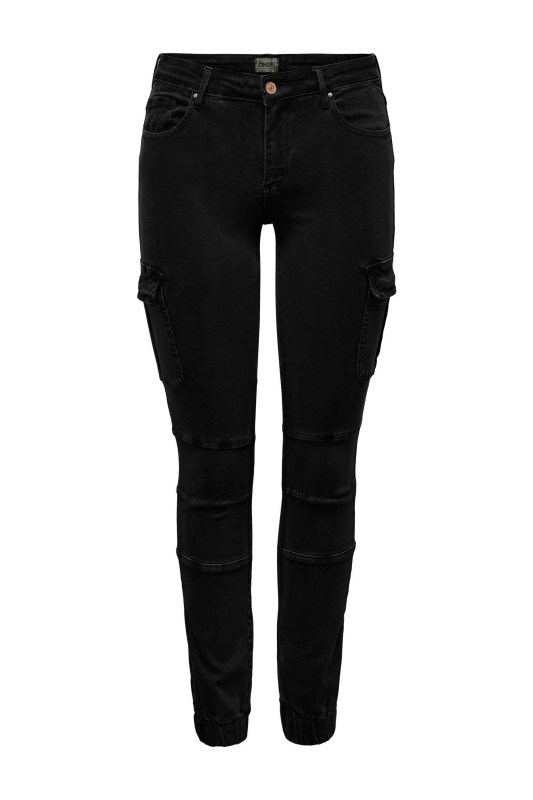 ONLY Damen Hose - &quot;Missouri reg ank cargo pnt black&quot;