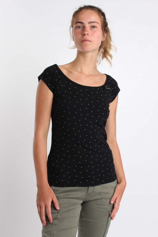 STRANGE Damen T-Shirt - &quot;DESI 2 black / small triangle&quot;