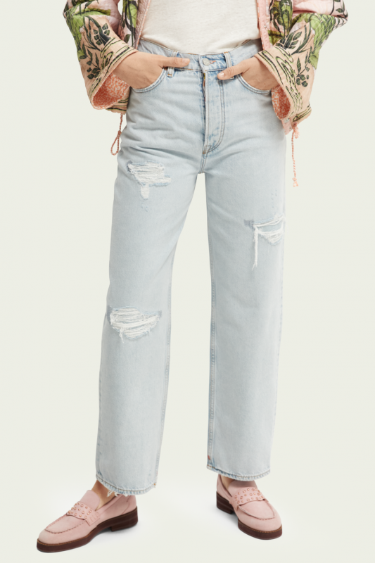SCOTCH &amp; SODA Damen Jeans - &quot;The Ripple 50&#039;s Jean beach &quot;