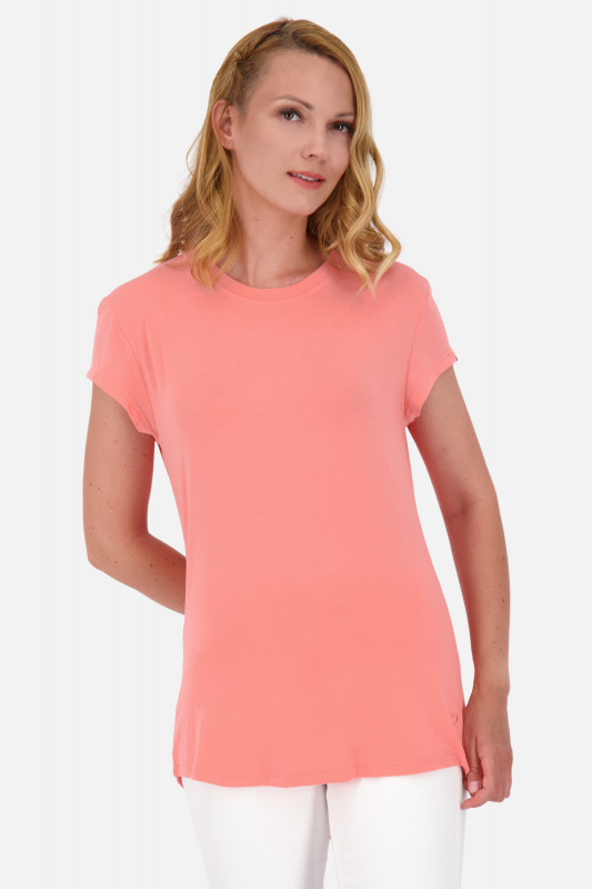 ALIFE AND KICKIN Damen T-Shirt - &quot;MimmyAK A Shirt peach&quot;