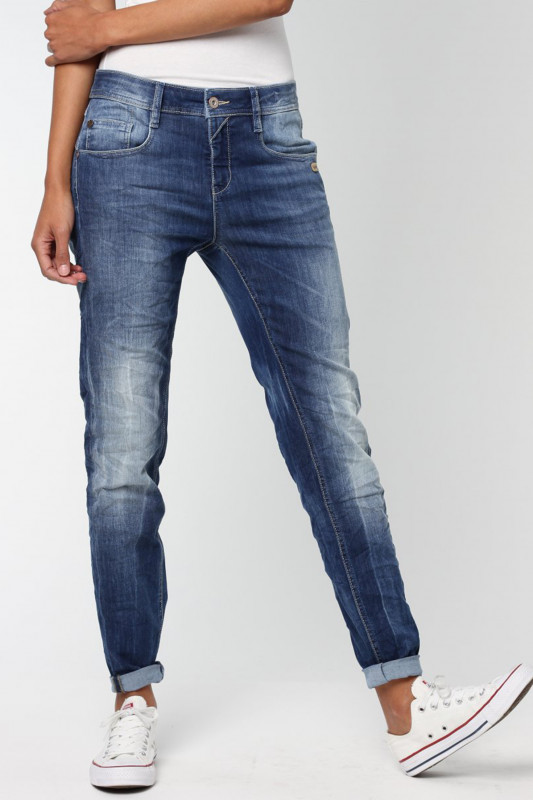 GANG Damen Jeans - &quot;Amelie relxd fit no square mid&quot;
