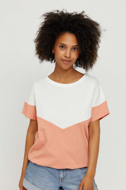 MAZINE Damen T-Shirt - &quot;Mina T offwhite/rose clay&quot;
