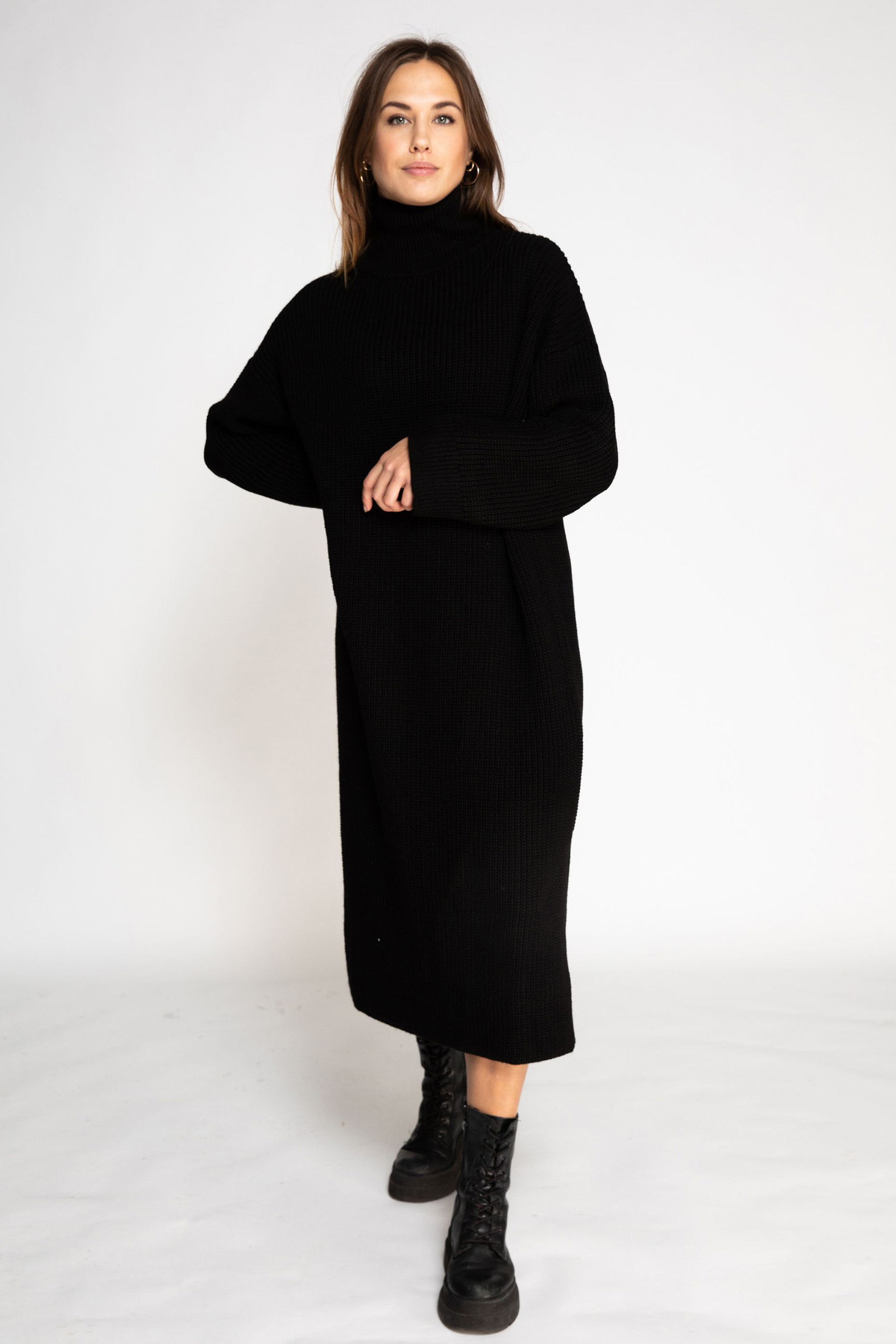 Langarm ZHRILL Tayler Smilla Female-Pullover, | Fashion black N9720