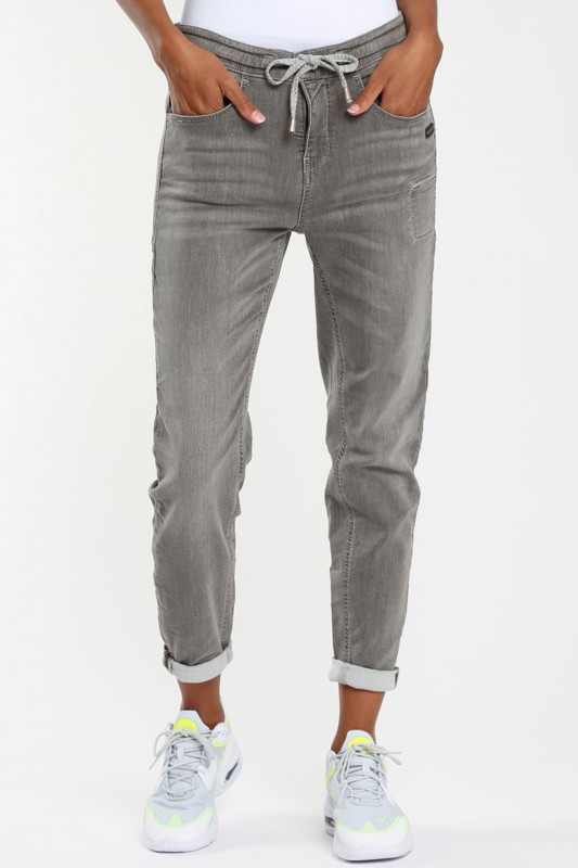 GANG Damen Jeans - &quot;Amelie Jogger light grey montana&quot;