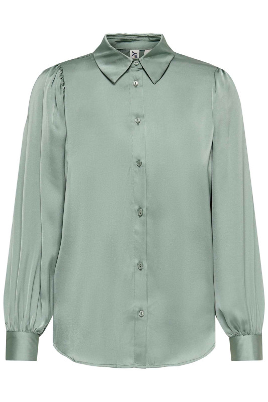 ONLY Damen Bluse - &quot;Zora LS puff shirt lily pad&quot;