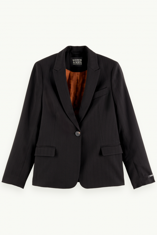 SCOTCH &amp; SODA Damen Jacke - &quot;Classic Tailored Blazer black&quot;