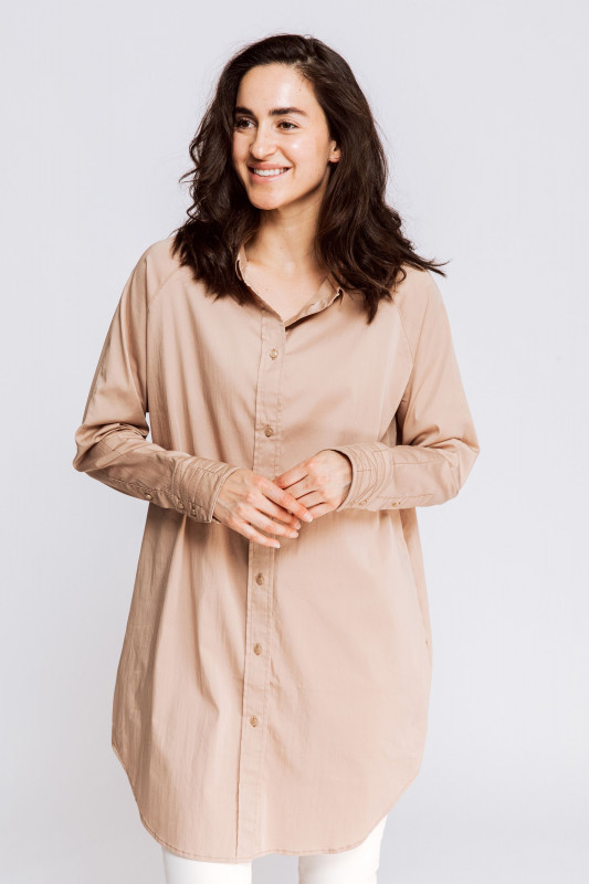 ZHRILL Damen Bluse &quot;Hany - taupe&quot;