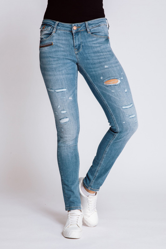 Zhrill Damen Jeans - &quot;MIA BLUE W7487&quot;