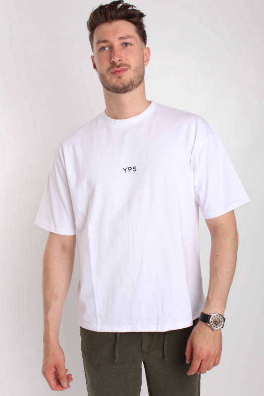 YOUNG POETS SOCIETY Herren T-Shirt - &quot;Layout Yoricko 222 white&quot;