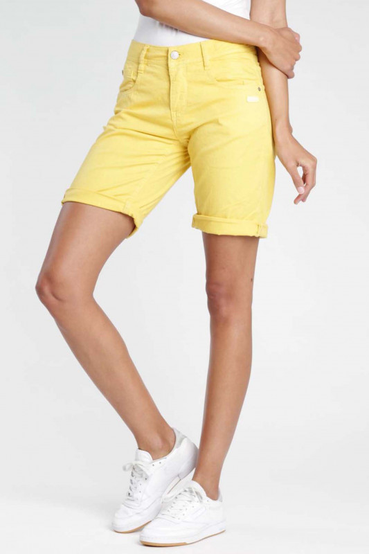 Gang Damen Shorts - &quot;Amelie light base yellow orange&quot;