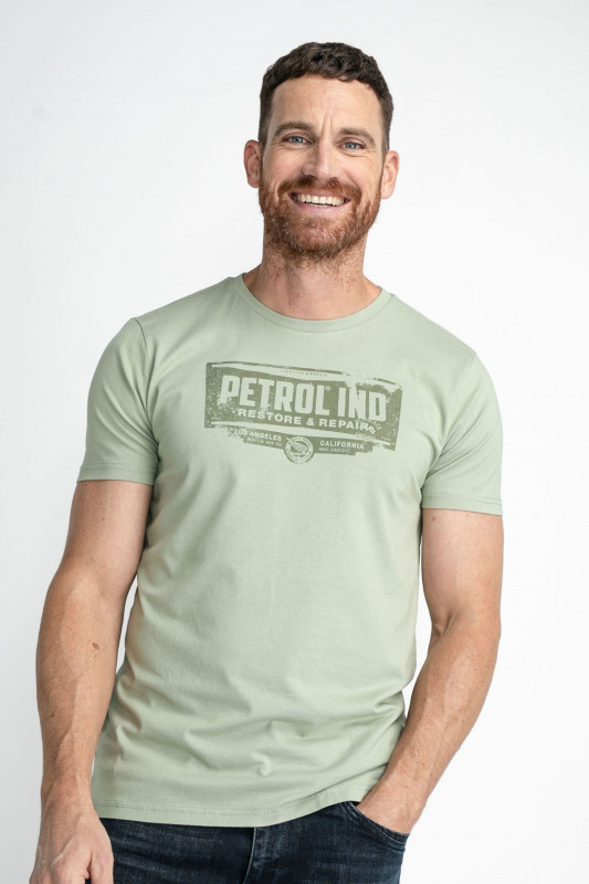 PETROL Herren T-Shirt - &quot;Men T-shirt SS classic print l&quot;